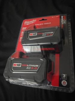 Milwaukee 5.0 batteries