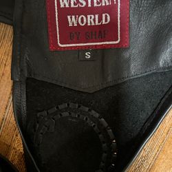 Women's Small, Soft Leather Chaps