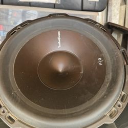 Rockford Fosgate P|3 12” Speakers