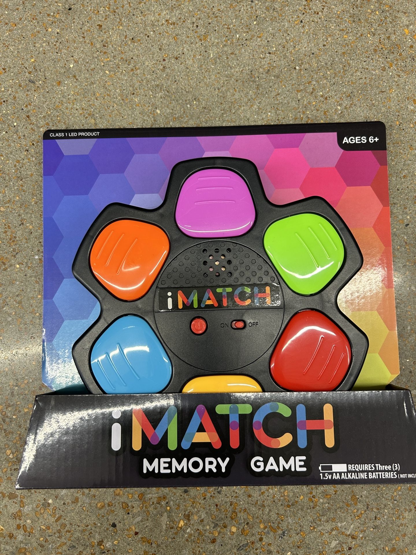NWT imatch Memory Game 