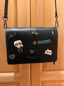 Karl lagerfeld cross body black brand new