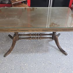 Vintage Duncan Phyfe Style Coffee Table 