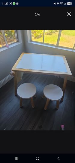 Sensory Table with two  stools