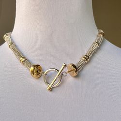 Lauren Ralph Lauren Ringed Collar Necklace Toggle