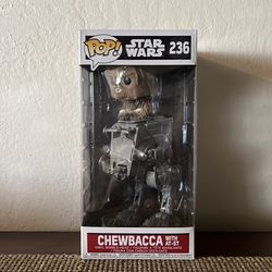 Chewbacca with AT-ST Funko