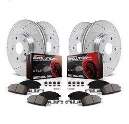 PowerStop Front and Rear Brake Kit for Lexus ES300h 2013-18 |ES350, 2013-18 |Toyota Avalon  2013-18