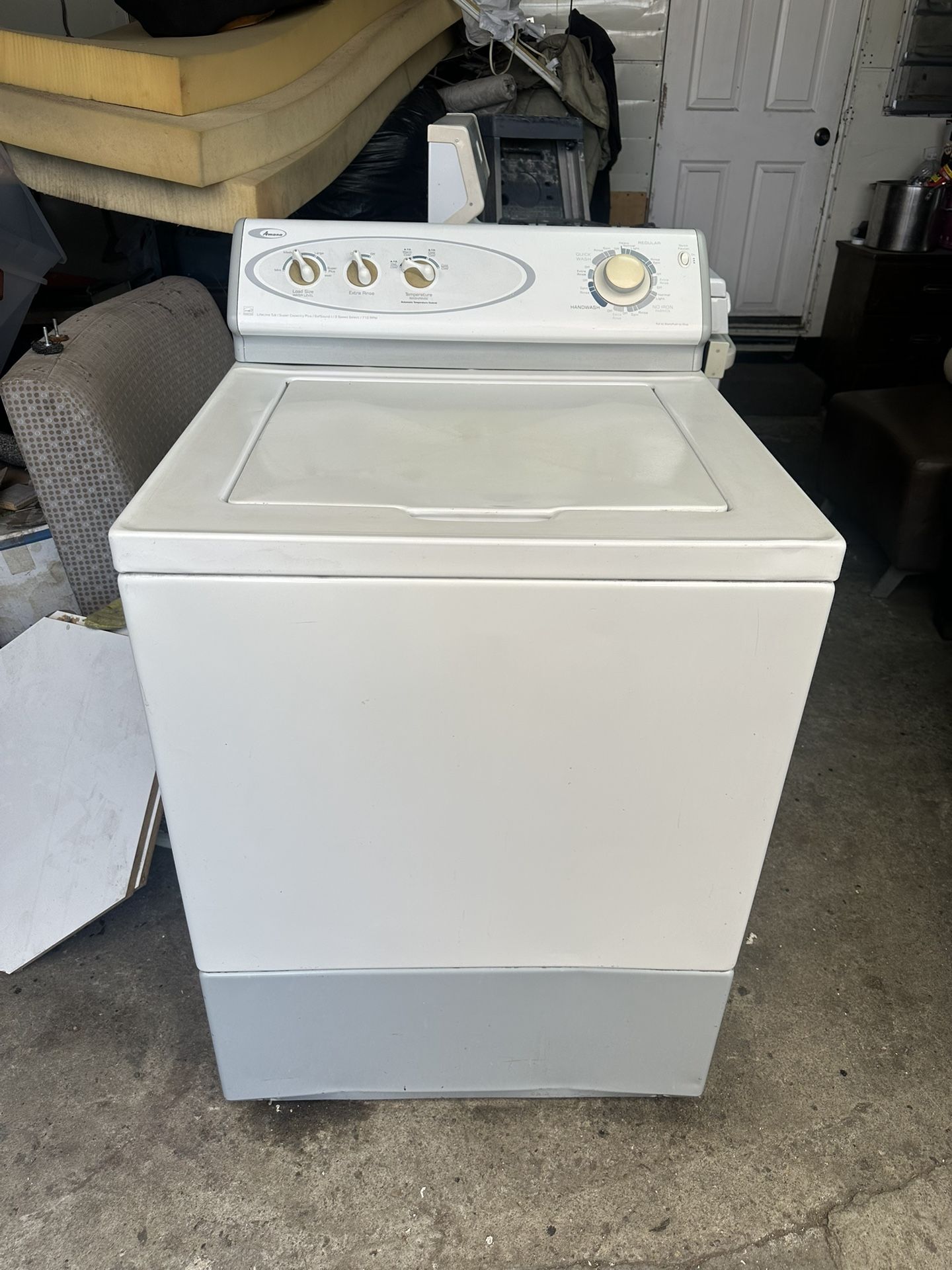 AMANA WASHER MACHINE