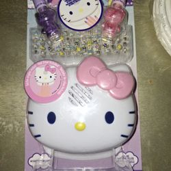 Hello kitty nail set