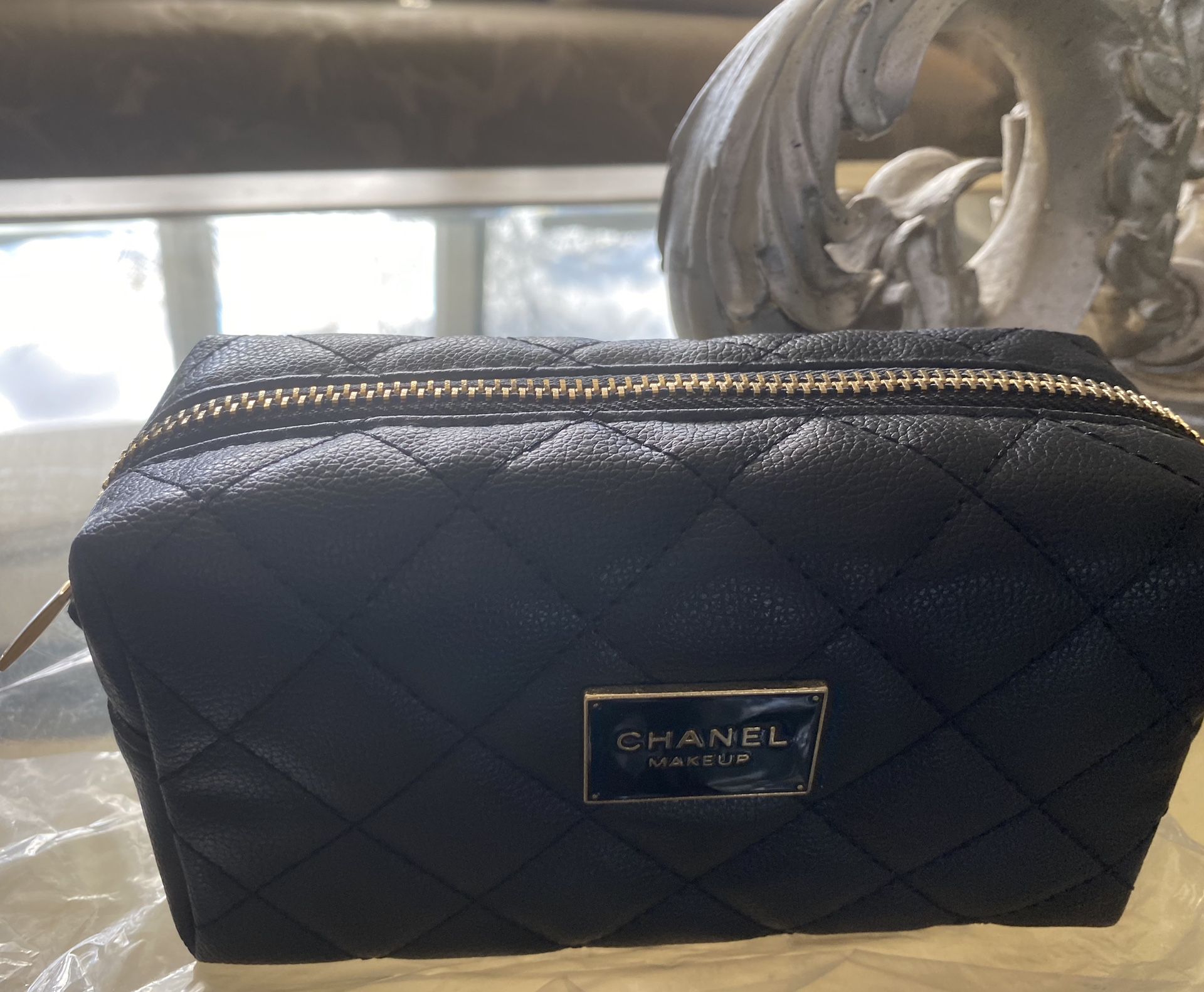 Chanel makeup bag 