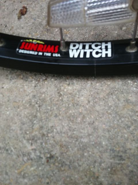 26" sun rims ditch witch
