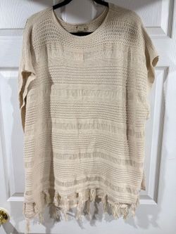 #175 NWT Lucky Brand poncho