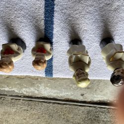 3 Miniature Figurines 