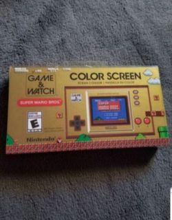 NINTENDO SUPER MARIO BROS GAME & WATCH