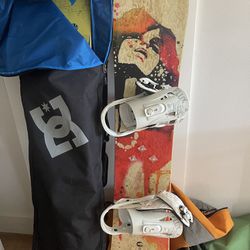 Snowboard And Free Boots 