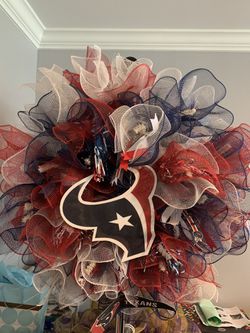 Texans Wreath