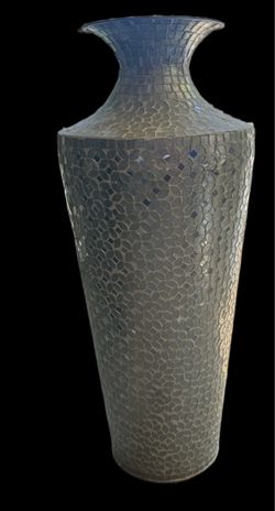 Large Mosaic Floor Vase