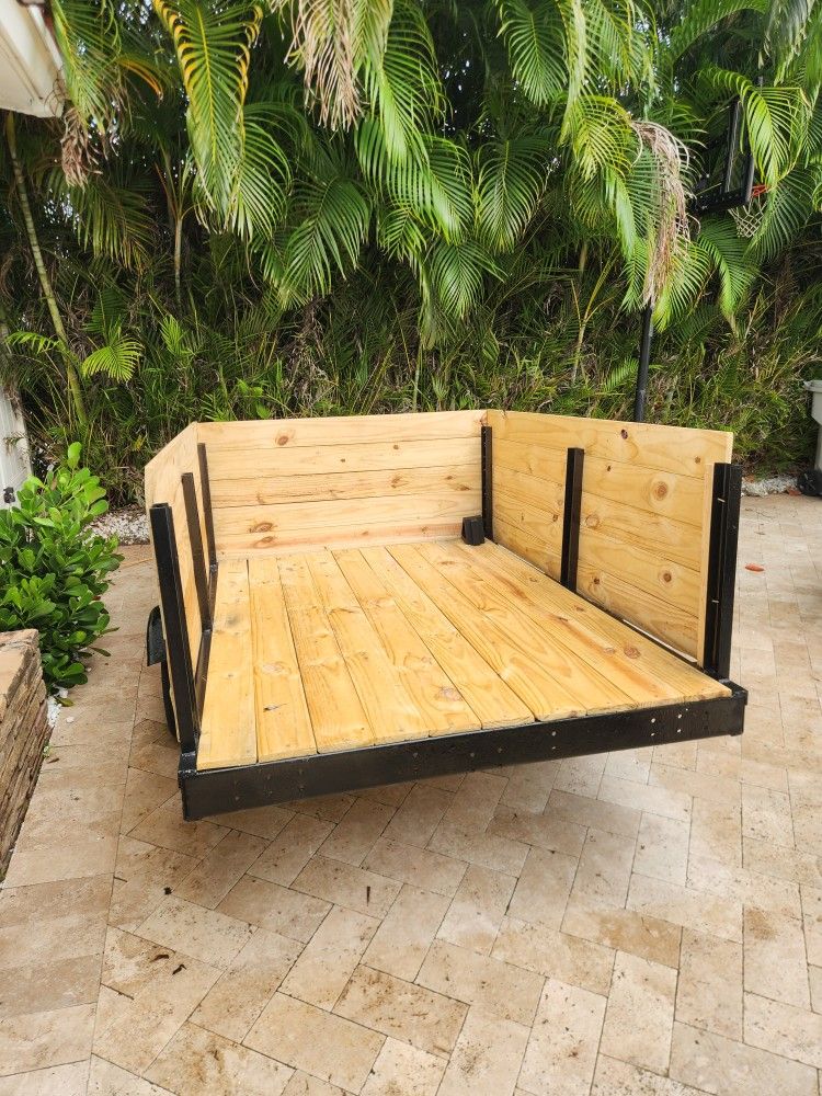 Trailer 5x7 Redone. Military Grade Axel And Tires