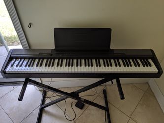 Casio key board and stand.