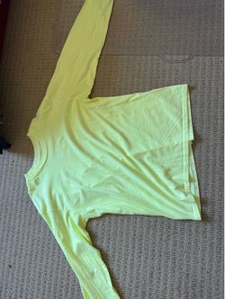 Yeezy season 6 long sleeve frozen yellow