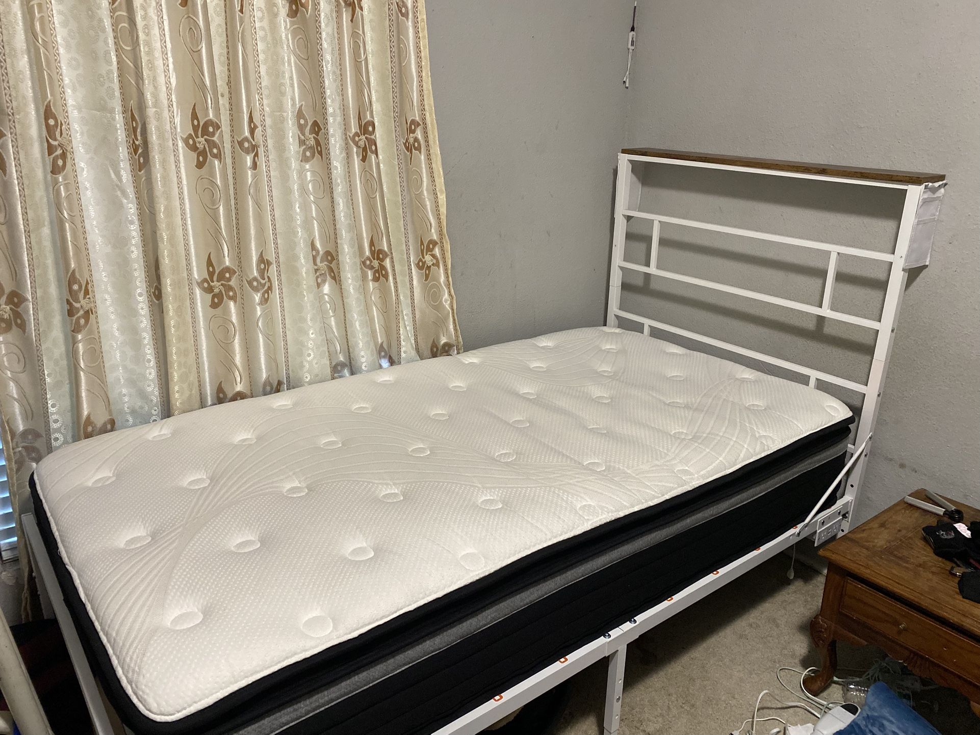 Twin Mattress With Bed Frame