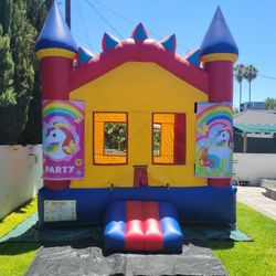 13x13 bounce house and blower