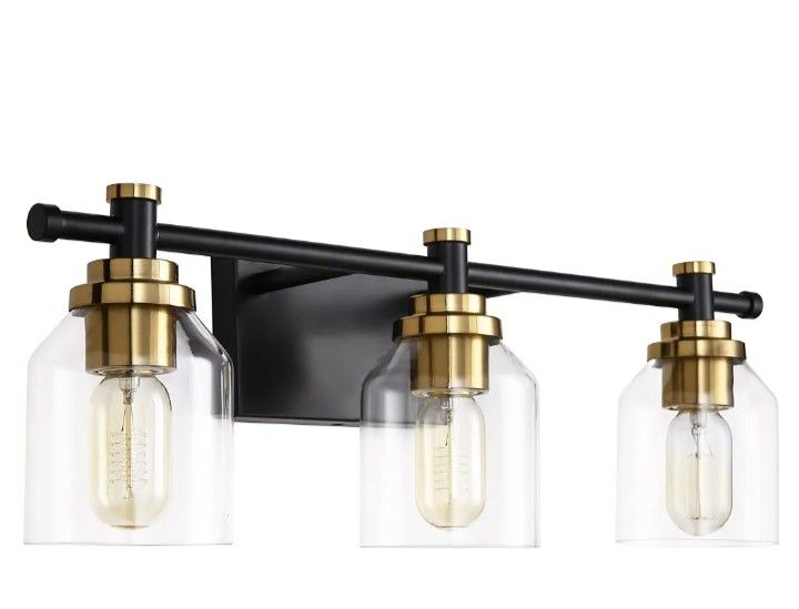 3 Light Bathroom Vanity Light. New