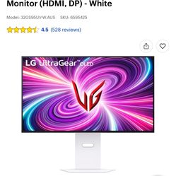 Lg Ultragear Gaming Monitor 