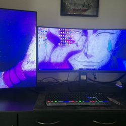 ASUS TUF Gaming VG35V 35" ultrawide, 1440p monitor.