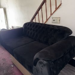 Black Loveseat