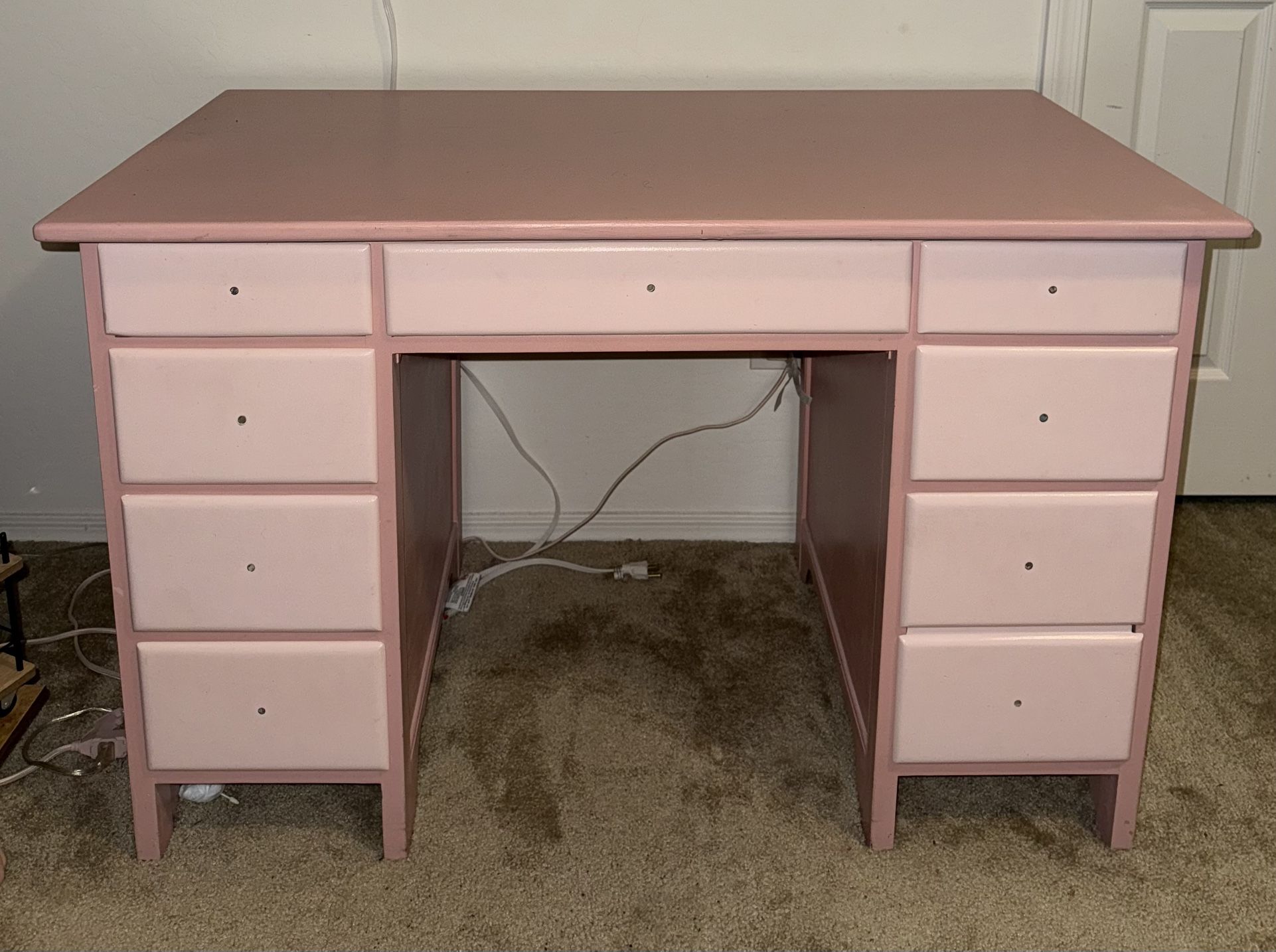 Pink Vanity/Desk