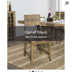 Birch Lane Natural Frederickson Solid Wood Side Chair