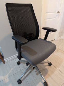 Black and grey office Chair