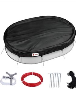Pool oval cover