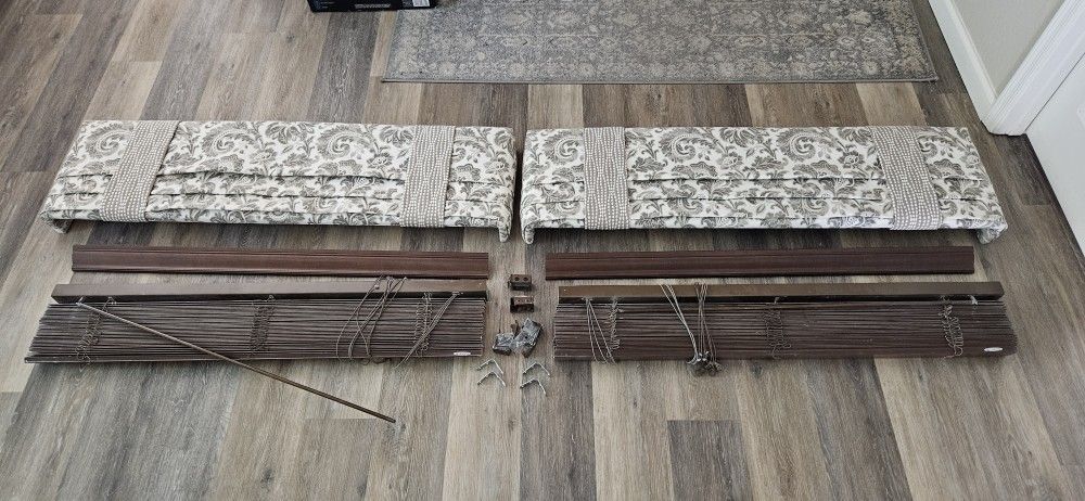 Custom Cornice Boxes & 2" Levelor Wood Blinds