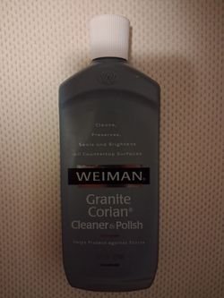 Weiman Granite Corian Cleaner & Polish 8 Ounce Bottle