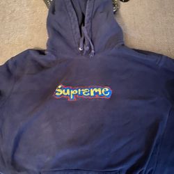 Supreme hoodie. StockX tag still on it size XL
