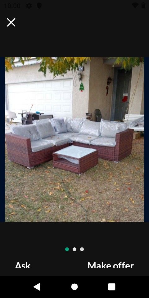 Patio Sofa Set Patio Couch Set Brand New Patio Outdoor Furniture Patio Set 🆕🚚🚚🆕