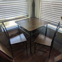 3 piece kitchen table set