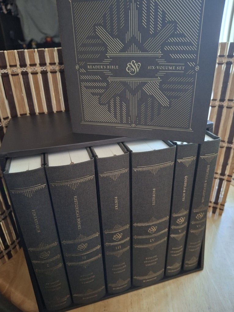 ESV Reader's Bible Six-Volume Set