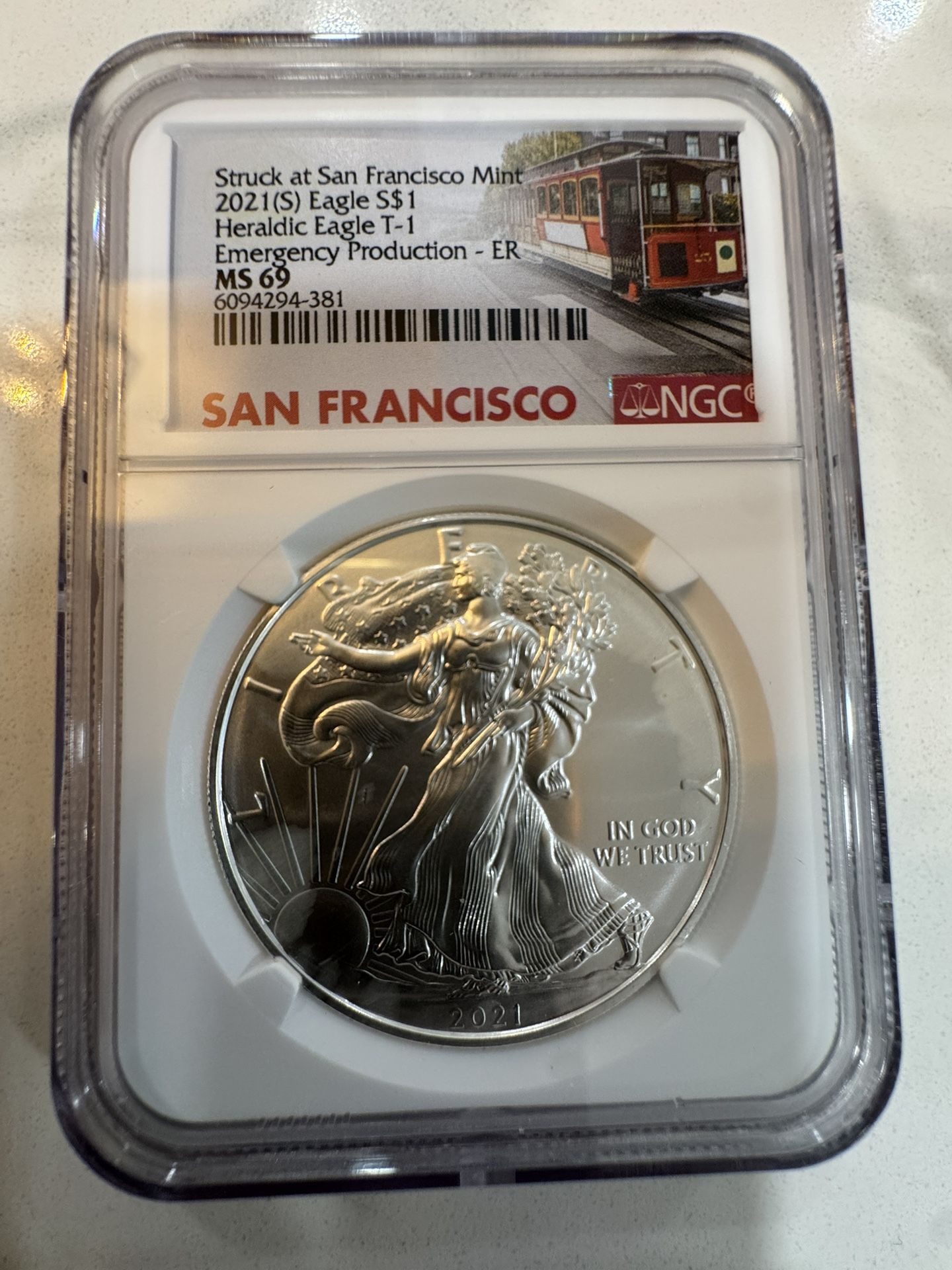 2021(S) - San Francisco Eagle 🦅 Ms 69