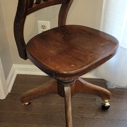 Banker Chair Antique Desk Chair Normal Wear
