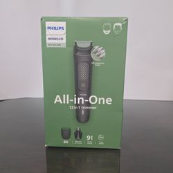 Philips Norelco All-in-One 3000 Series 13-in-1 Trimmer MG3919/50 Black