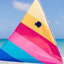 1977 Sunfish Sail Boat 