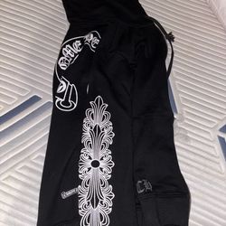 Oreo black & white chrome heart hoodie