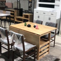 Dining Table Set Of 5 For Sale