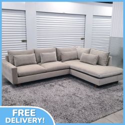 West Elm Sectional Couch Sofa π₯ Free Delivery π₯