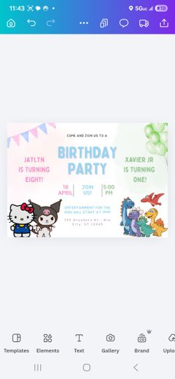Kustom Digital Invites