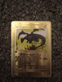 Shining Charizard Golden 1st Edition RARE 1995 To 2000