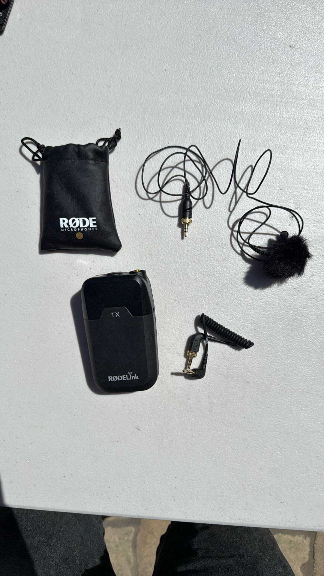 RØDELink TX-BELT Wireless Lavalier Transmitter + Mic