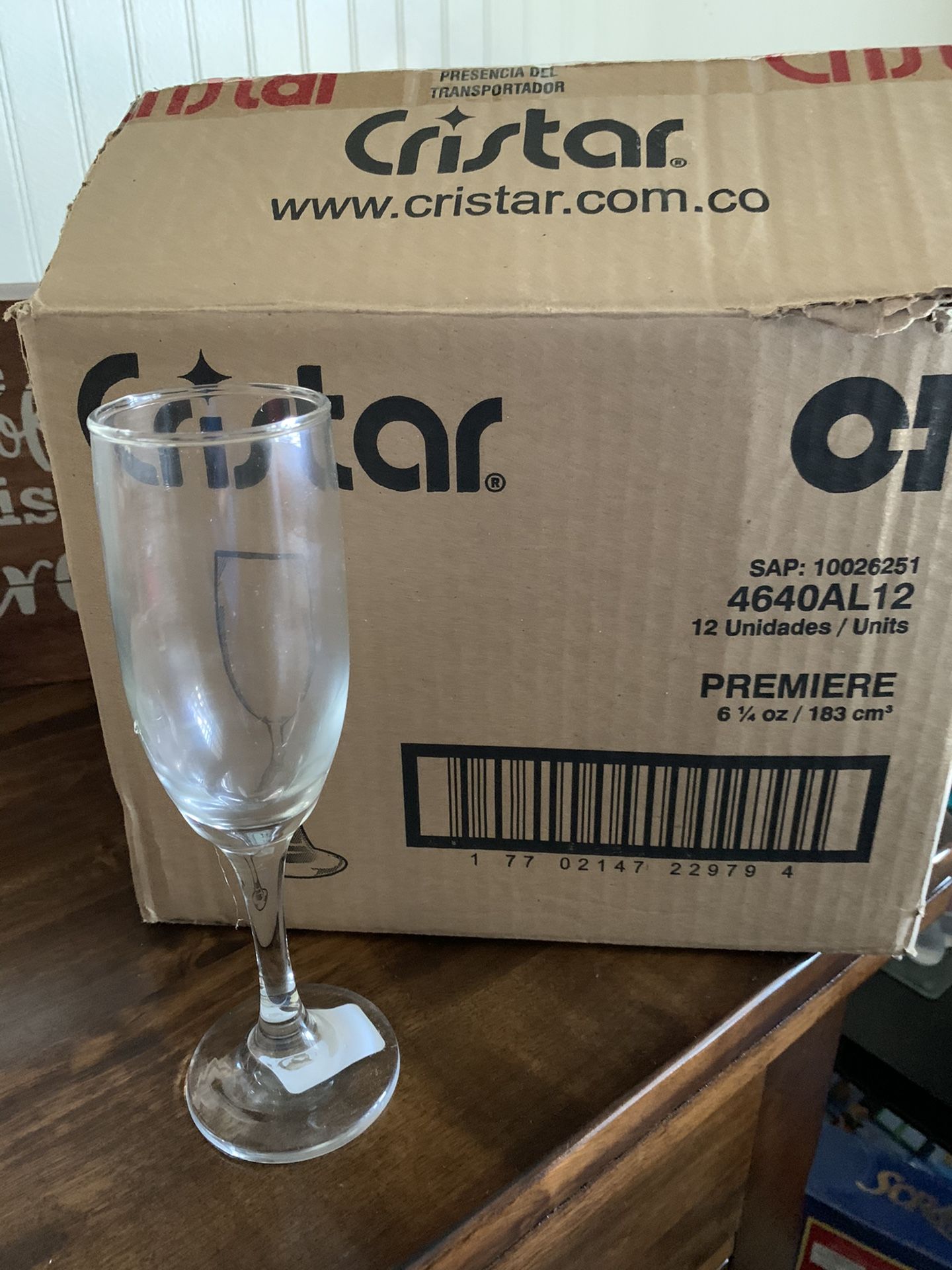 12 Crystal Cups